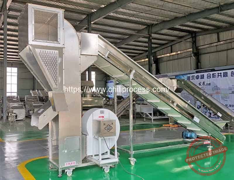 Automatic Chili Pepper Winnowing Cleaning Machine Automatic-Chili-Pepper-Winnowing-Cleaning-Machine